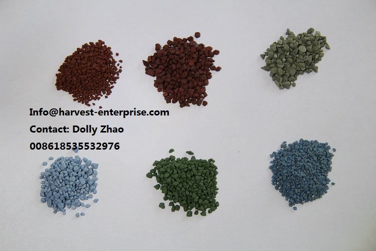 دلیل تفاوت رنگ در سنگدانه های سرامیکی